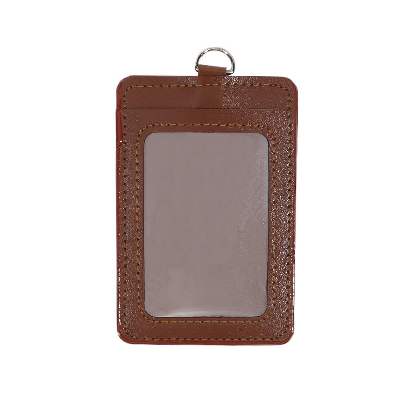 Simple Chest Card Holder Multi Slot PU ID Card Holder Practical and Durable Factory Work Card Student Card Holder