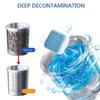 12 Pieces Of Washing Machine Cleaning Front Loading Washer Cleaner Cleaning for Removing Dirt Deep Cleaning and Instant Cleaning