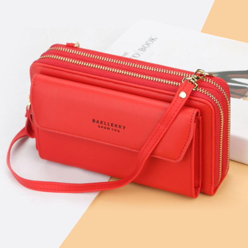 Multipurpose women's long wallet/bankbook wallet