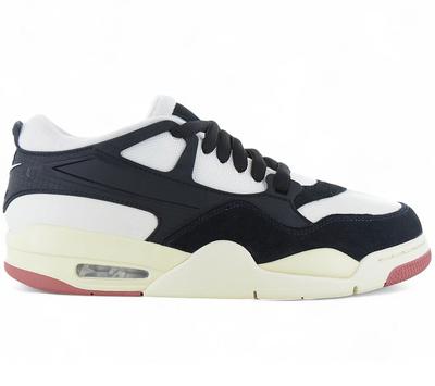 Air 4 RM - Herren Sneakers Basketball Schuhe Weiß-Schwarz FQ7939-100 ORIGINAL