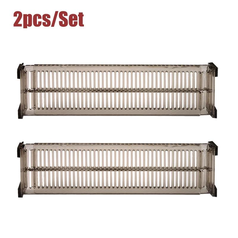 2pcs Drawer Dividers Retractable Divider Partition Adjustable Storage Tools DIY Organizer Wardrobe Closet Punch-free Separator