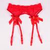 Bow Suspender Belt Adjustable Straps Garters for Stockings Elegant Lace Garter Belt  Intimate Wear