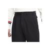 Nike Solid Color Logo Print Mid-Waist Straight Shorts Men Bottoms Black DX0644-010