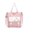 Personalized New Casual and Beautiful Ladies One-shoulder Crossbody Tote Bag Large Capacity Student Class Tutoring Bag Trend