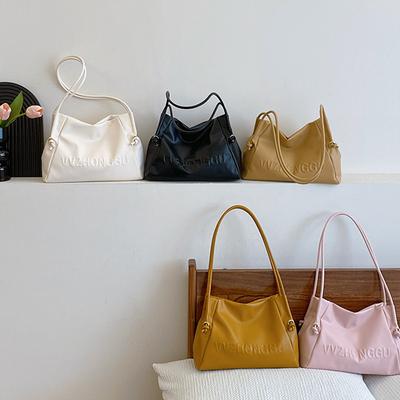 Niche Design Simple Underarm Commuting Big Bag for Women New Temperament Women Shoulder Bag Soft Tote Bag