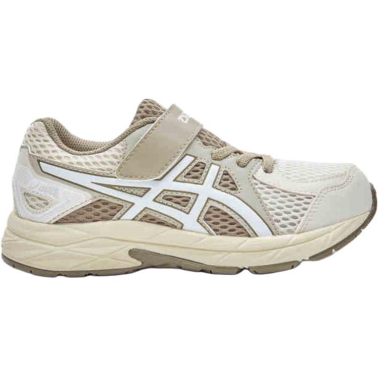 Asics Kids Contend Jog PS Running Shoes Kids Sneakers White Brown 1014A356-106