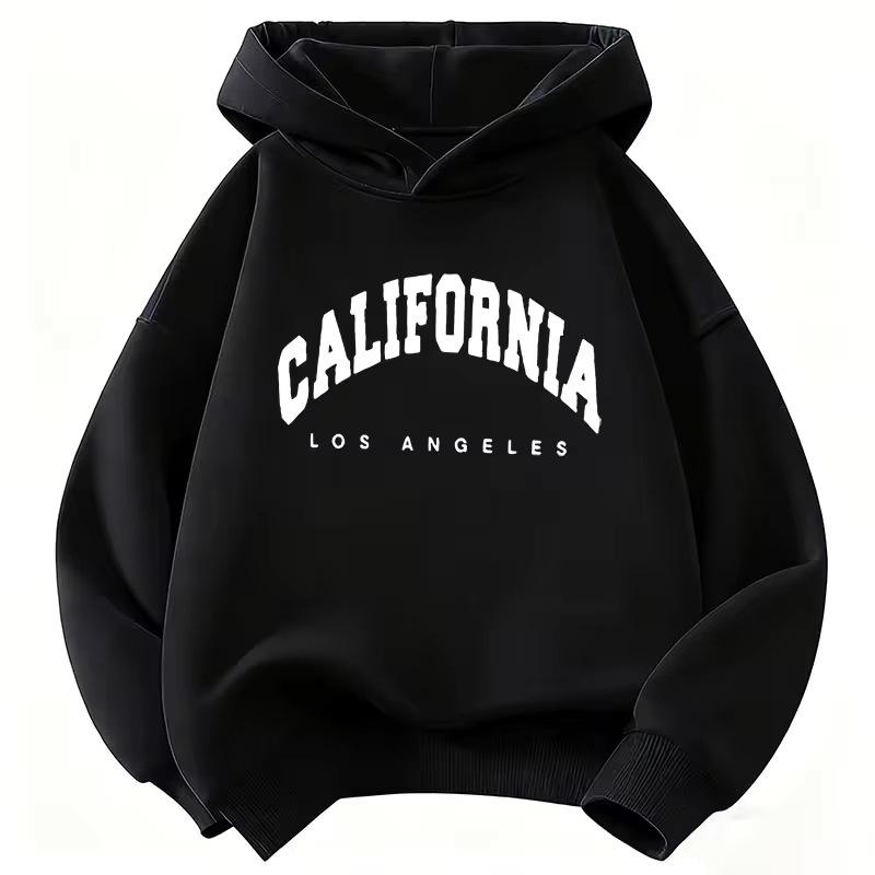 Los Angeles Katzenprint Sweatshirt für Kinder - Modischer Unisex Hoodie für Jungen und Mädchen