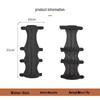 Huwairen Black Extended Four-Strap Bow and Arrow Arm Guard for Archery Competition and Training