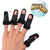 Black Adjustable Finger Splint Brace Support Protector for Arthritis Joint Pain Relief Injury - Finger Support Brace