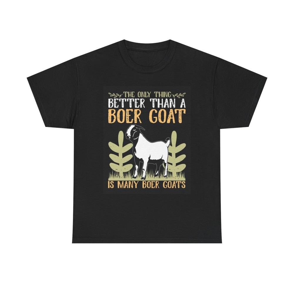 

Boer Goats Graphic T Shirt Funny Farm Animals Unisex Heavy Cotton Tee 4XL