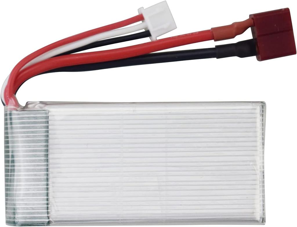 7.4V 1700mAh LiPo Battery for RC Cars – Optimized Performance, Safe and Durable – Efficient Charging – Silver