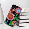 Funny Pumpkin Design Yayoi Kusama Soft Black Phone Case for Samsung S25/S24/S21/S22/S23/S30/Ultra/S20/Plus/Fe/Lite