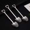 4 pcs Stainless Steel Watermelon Spoon Ladle Scoop Spoon for Home Creative Dessert Eating Watermelon Special Spoon Cute Ladle Soup Spoon
