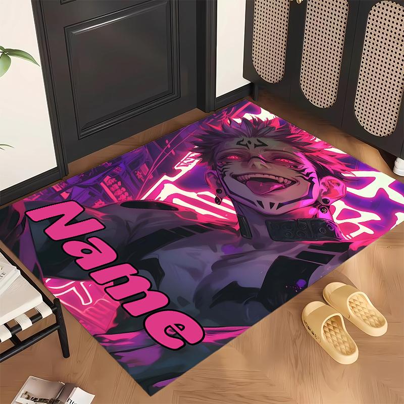 SUKUNA (5) Personalized Name Office Carpet Stylish Decor for Living Room Bedroom Kitchen