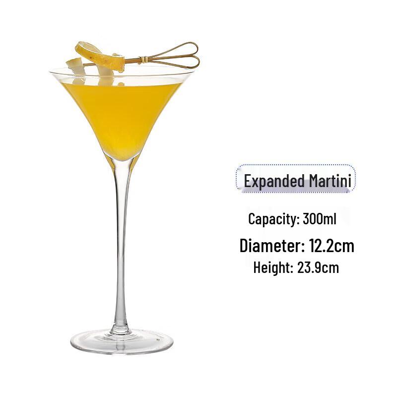 Creative Glass Bubble Champagne & Cocktail Goblet Set