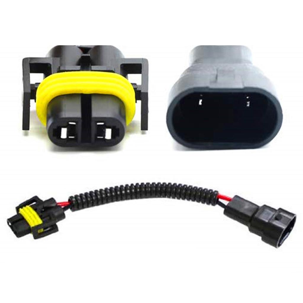 Headlight Wire Adapter Harness Conversion Cable 9006 to H11 H8 Socket Harness 1