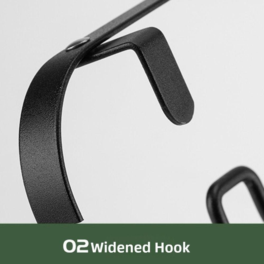 Hangable Garbage Pouch Bracket Foldable Kitchen Rubbish Holder Trash Bag Hanger  for Waste Can Bag