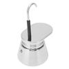Single Spout Mocha Pot Stainless Steel Hand Pour Latte Classic Coffee Pot for Home Office