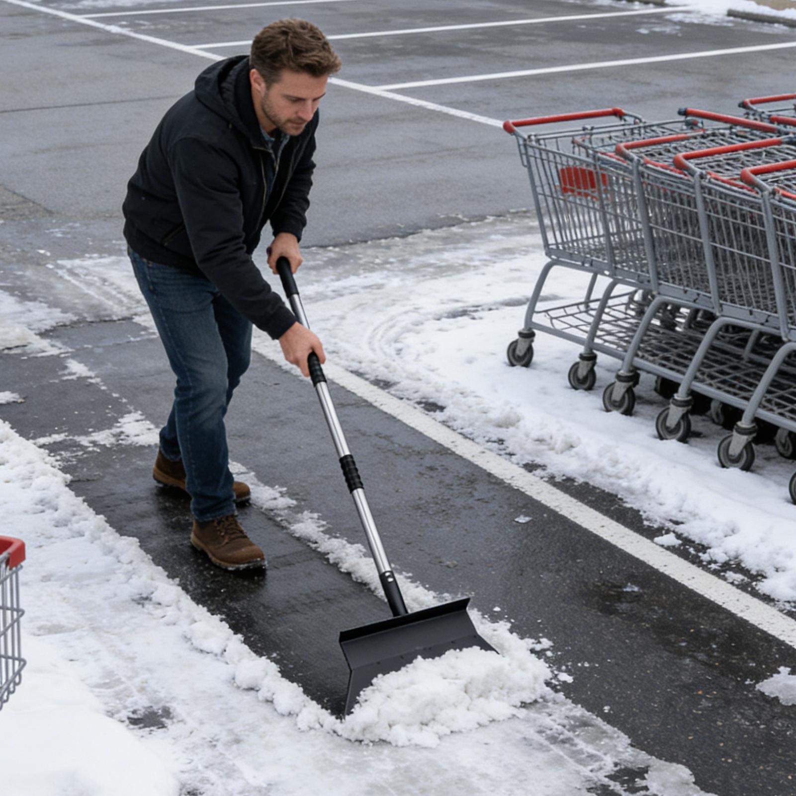 Heavy Duty Snow Shovel Heavy Duty Ergonomic Cleaning Tools Winter Shovel Snow Removal Tools For Walkway Sidewalk Lawn Garden China Mainland