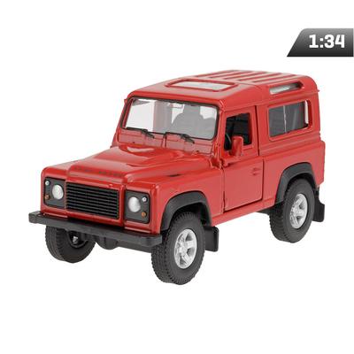 Model 1:34, Land Rover Defender, Red