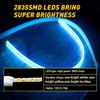 Car LED Sequential Steering Strip Light Bar Signal Turn White Amber Switchback 1