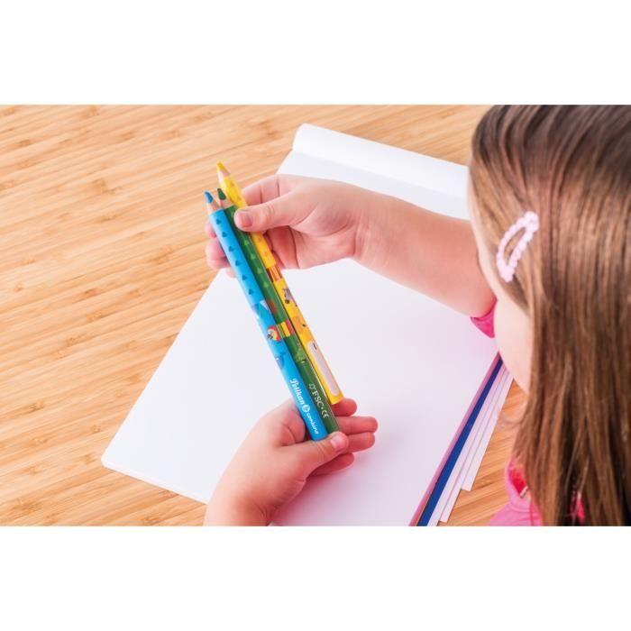 Crayon De Couleur - PELIKAN - 811194 - 12 Pièces - Multicolore - Bois