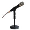 Sturdy Tabletop Mic Holder Stand Adjustable Microphone Rack with Extendable Height for Live Streaming and Conferences