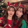 Elk Christmas Hairband Plush Christmas Headband Trendy Bowknot Hair Hoop  Ladies