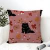 Simple Color Animal Illustration Patterns Pillow Case Linen Pillow Case Sofa Home Decor Cushion Cover Cushion Cove
