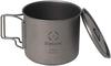 S'more Titanium Mug with Lid, 550ml, Silver [Parallel Import]