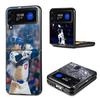 Baseball Player Otani Phone Case For Samsung Z Flip 7 6 5G Galaxy Z Flip4 Z Flip5 Z Flip3 Coque Black Hard PC Shell Protective C