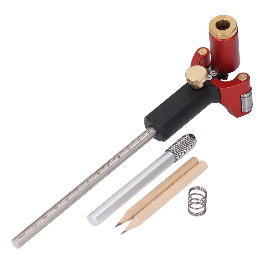 Multi Function Scribing Tool 0 To 120mm Linear Arc Dual Purpose Scriber for Ceramics Iron Acrylic Wo