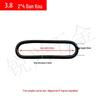 Metal D-Ring Oval Buckle for Luggage, Straps & Hardware Accessories