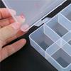 10 Cells False Nail Art Tips Box Storage Case Fake Nail Art Tips Box Case For Daily Use High Quality Material