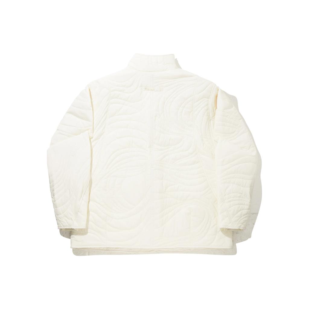 Li Ning Kung Fu Series Zapínací Jednobarevná Volná Stojáček Ležérní Bavlněná Bunda Pánská Bunda AJMV179-3