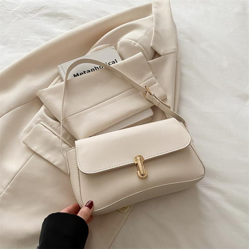 French Niche Bag, Foreign Style Underarm Bag, Women's Bag, Summer 2025 New Trendy Fashion Casual Simple Portable Shoulder Bag
