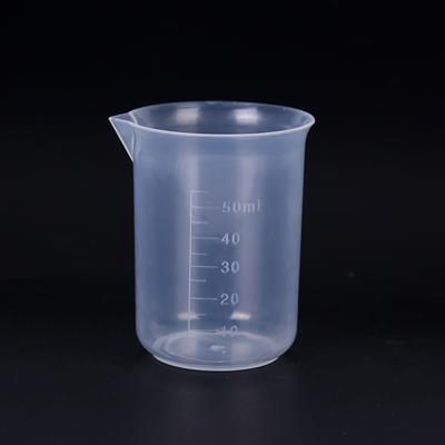 10 bucăți 50 ml cupa de măsurare gradată din plastic pentru recipient de măsurat lichid