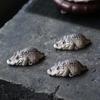 Chubby Little Crocodile Garden Ornament Home Dining Table Decoration Fun Resin Crafts Gift Mini Cute Crocodile Ornament