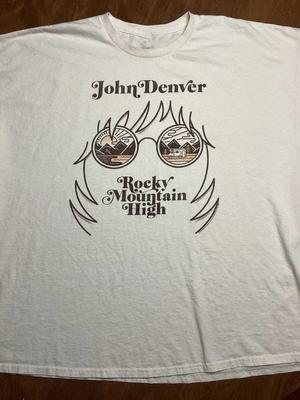 T-shirt John Denver Rocky Mountain High Unisexe Concert S à 5XL T-shirt Unisexe
