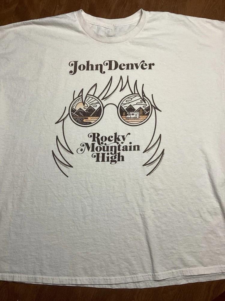 

John Denver Rocky Mountain High Shirt Unisex Concert S to 5XL Unisex T-Shirt S