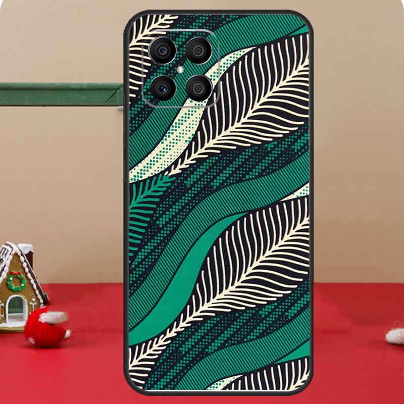 African Style Fabric Print Case For Honor Magic 8 7 6 Pro Honor 200 400 70 90 Lite X8c X8b X9a X9b X9c X9d Win RT Coque