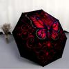 1 pièce Ornement Papillon Parapluie Automatique Design 8 Côtes Compact Engrenage pour Voyage en Plein Air, Cadeau de Vacances Parfait  yy250827028