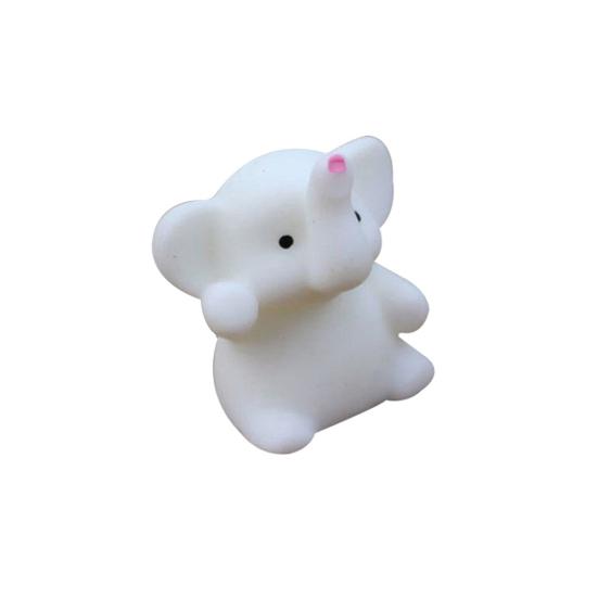 Søt tegneseriekatt Squishy leketøy Stressrelief Myk minidyrklemmelekegave