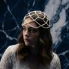 Hand-Made Pearl Hat Chain Pearls Weave Pearl Headpiece Stylish Bridal Head Ornament  Bridal Wedding