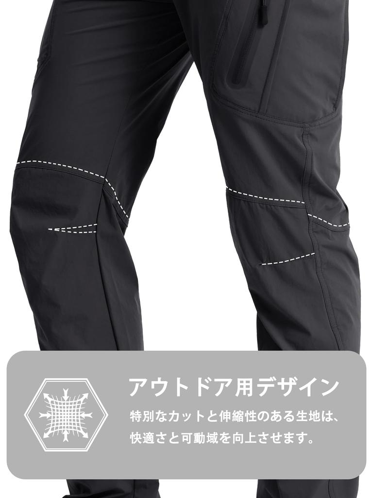 [TACVASEN] Tactical Pants for Men, Water-Repellent, Outdoor Pants, Fishing Pants, Military Pants, Lightweight, Breathable, Mountain Pants, Hiking Pant