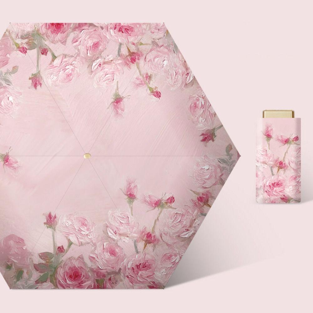 Folding Mini Sun Umbrella Portable Capsule Umbrella Sunshade Pocket Rain Umbrella  Rainy Day