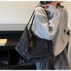 IELGY Retro Large-Capacity Fashion One-Shoulder Messenger Bag All-Match Commuter Underar