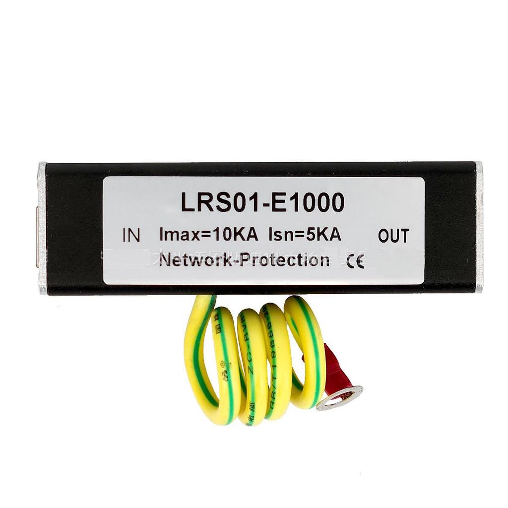 POE RJ45 Ağ Gözetim Yıldırımdan Koruyucu - Bilgisayar Ağı Ekipmanları için Video Sinyali Koruyucu