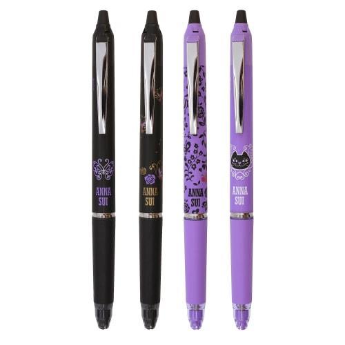 Pilot Frixion Ball Knock Zone ANNA SUI [Cat Violet] Cute LFBKZ Black
