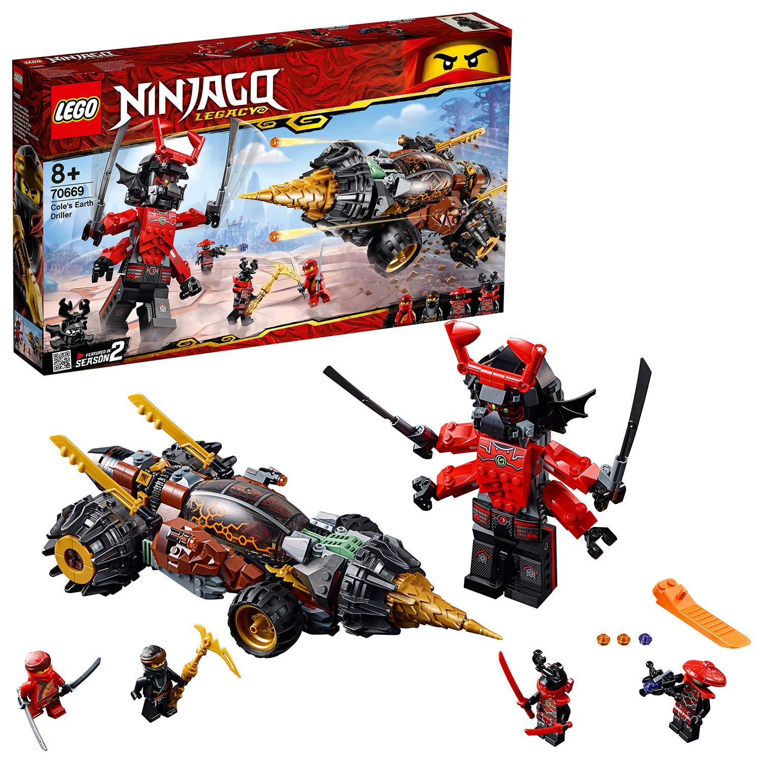 

LEGO Ninjago Бур Коула 70669 Конструктор Игрушка для Мальчиков
